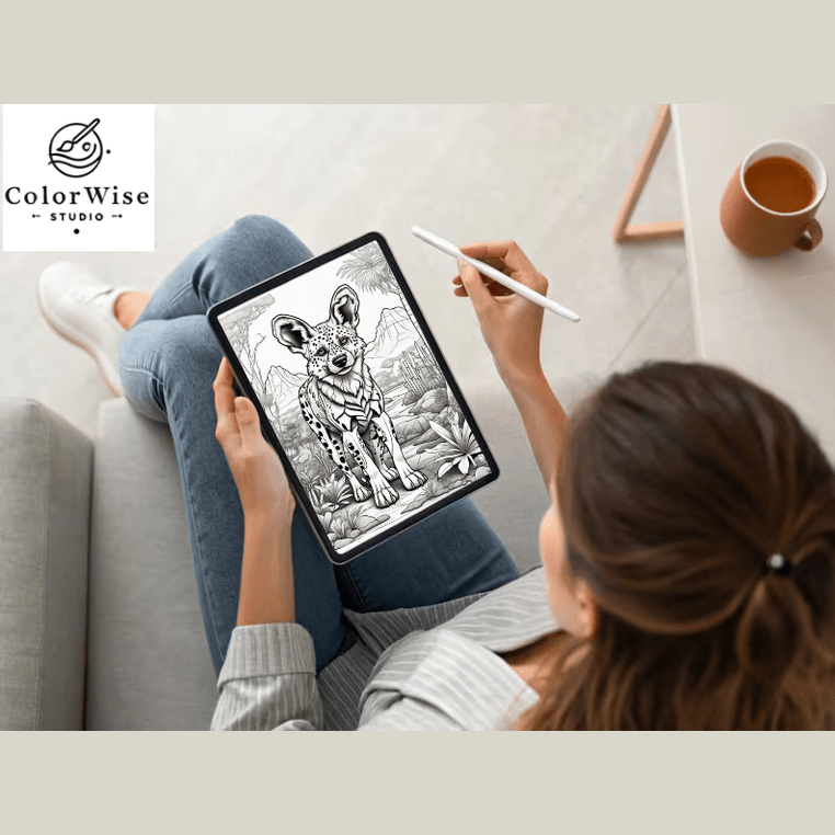 Desert Animal Coloring Pages – Instant Download