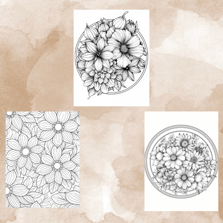 Floral Mandala Coloring Pages for Adults – 80+ Printable Designs (PDF, PNG, JPG)