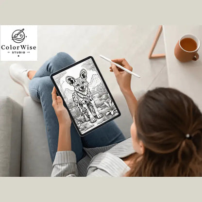 Desert Animal Coloring Pages – Instant Download